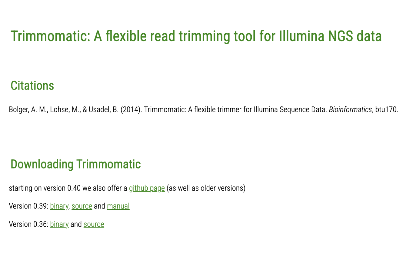 【備忘録】Trimmomaticの準備【RNA-Seq】
