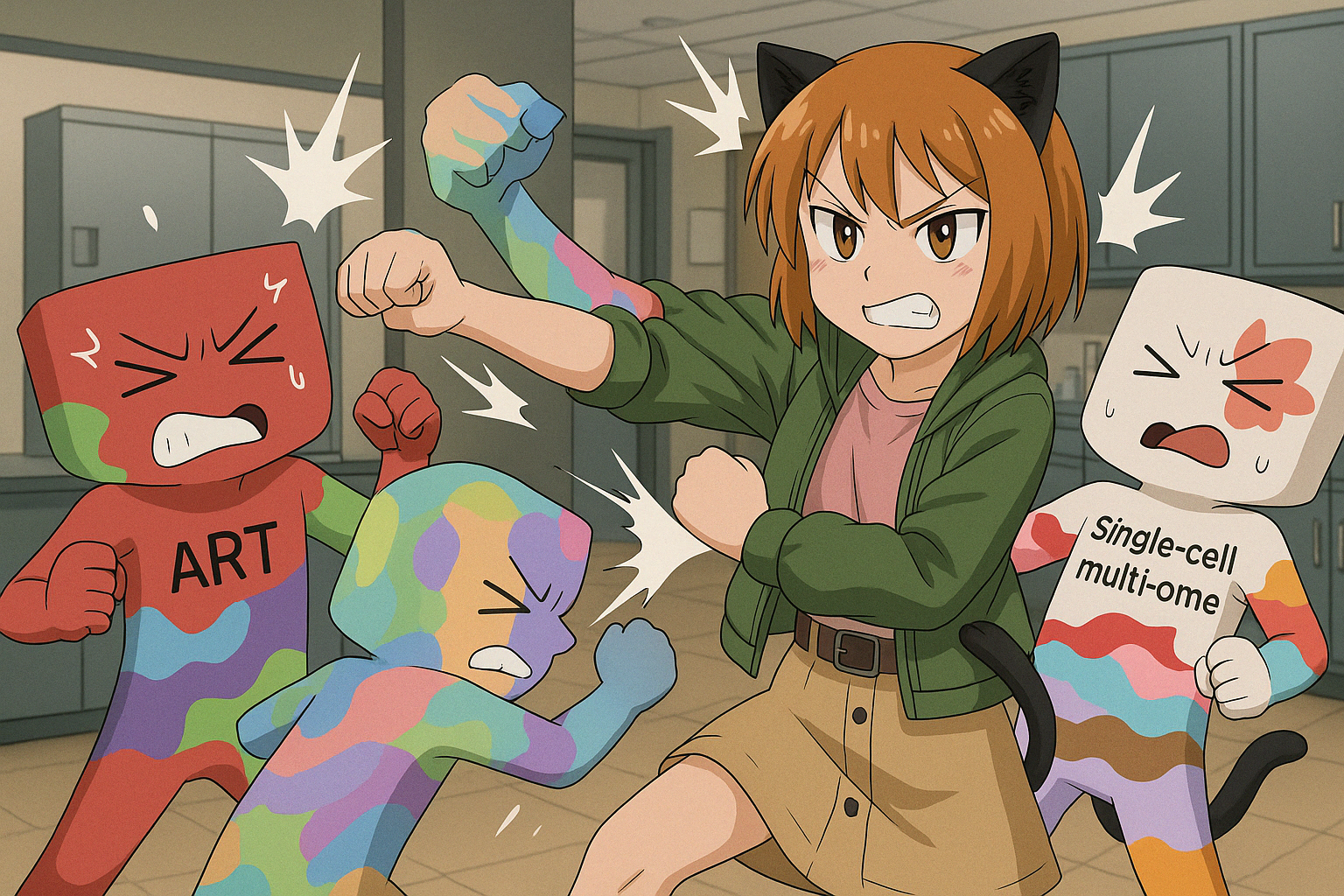 複数の1細胞マルチオミクスデータの統合