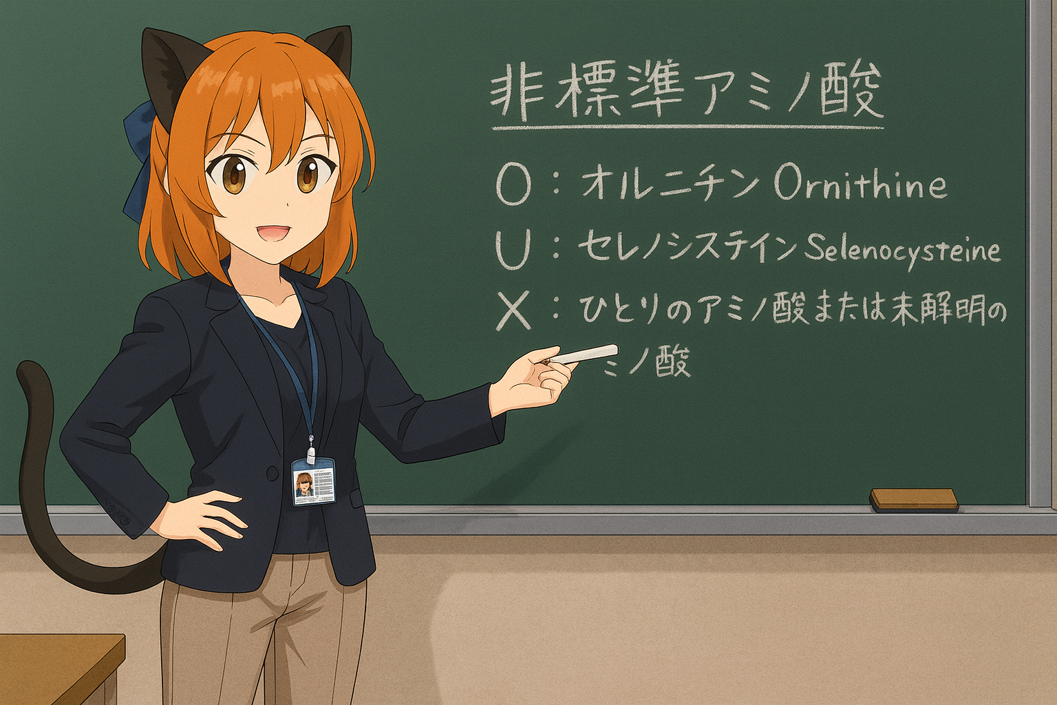 非標準アミノ酸正式名称の略称