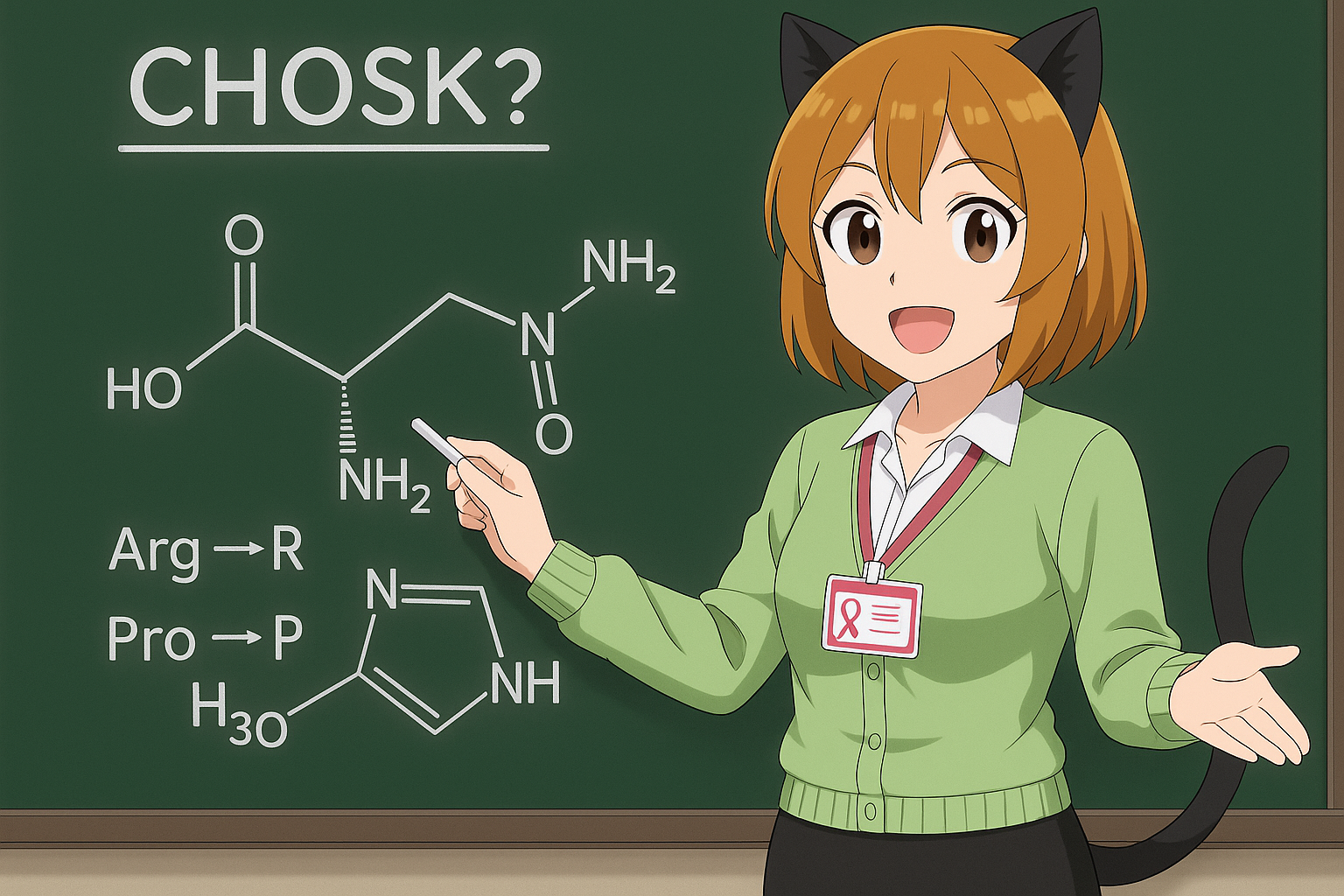 アミノ酸名称から構造式を選択