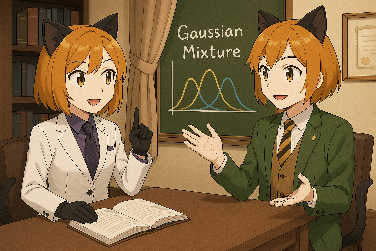 【Python】混合ガウス分布【scikit-learn】