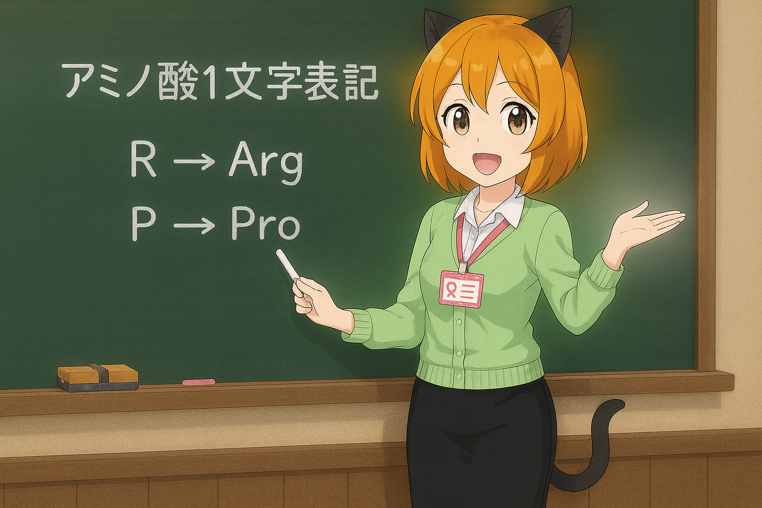 アミノ酸1文字表記の正式名称